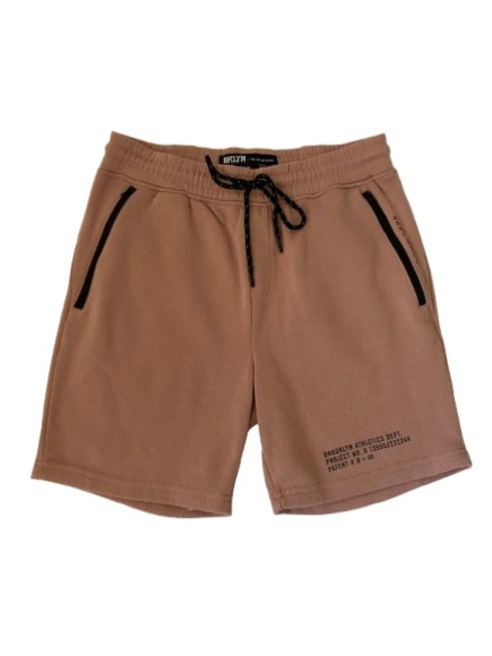 Brooklyn Athletics Men’s Taupe Jogger Shorts - BKLYN Athletic Fit - Size M
